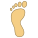 Footsteps icon