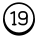 19-丸で囲んだ-c icon