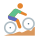 ciclismo-mountain-bike-tipo-pelle-3 icon