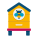 external-bee-hive-farm-flaticons-flat-flat-icons icon