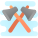 axes croisés icon