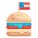 esterno-burger-independence-day-wanicon-flat-wanicon icon