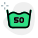 Washing clothes at 50 degrees Celsius remove old strains icon