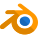 Blender is a free and open-source three dimensional computer graphics software icon