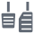 Gas And Brake Pedals icon