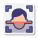 얼굴 인식 스캔 icon