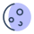 Luna crescente icon