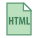 Tipo de Ficheiro HTML icon