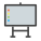 Interaktives Whiteboard icon