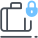 bagagem trancada icon