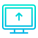 Monitor Upload icon