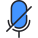 mic off icon