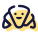 Kawaii Croissant icon