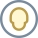 丸で囲まれたユーザーニュートラルスキンタイプ-1-2 icon