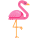 Flamant rose icon