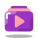 Lista de reprodução de vídeo icon