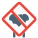 Forbidden place to bats and other animals icon