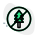 Deforestation or cutting of plants prohibited by the government icon