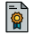 Certificate icon