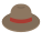 Мягкая фетровая шляпа icon
