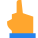 Mittelfinger icon