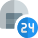 Twenty four seven warehouse storage facility service icon