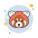roter Panda icon