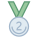 Médaille deuxième place icon