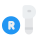 Right AirPod icon