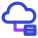 Cloud database tree icon