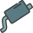 Muffler icon