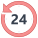 Letzte 24 Stunden icon