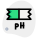 PS testing paper acid and basic chemical analysis icon