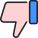 dislike icon