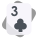 50 Three of Clubs icon