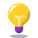 Bombilla globo icon