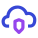 Cloud shield icon