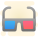 3D 안경 icon