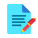 Signing A Document icon