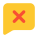 Delete Comment icon