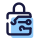 Cryptocurrency Lock icon