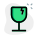 Fragile breakable items to be handled with care icon