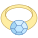 Anello vista frontale icon