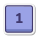 Клавиша 1 icon