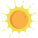 Sun icon