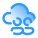 Grupo de usuários da nuvem icon