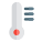 Thermometer for measuring temperature for incoming patients icon