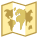 Carte du monde icon