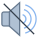 Sin audio icon