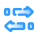 Flèches Tri Horizontal icon